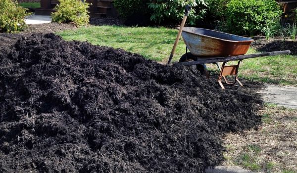 Black Mulch Delivery in Brunswick