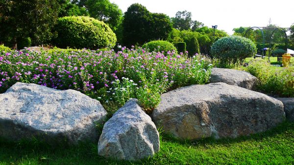Boulder Landscaping in Brunswick