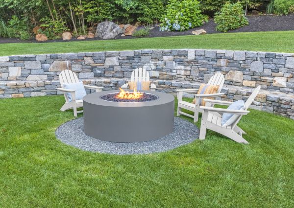 Fire Pit Landscaping in Brunswick