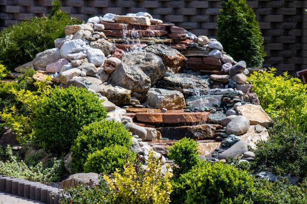 River Rock Landscaping in Brunswick