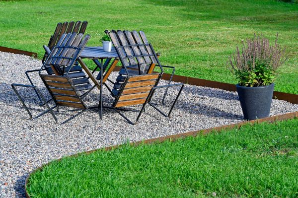 Metal Edging Installation in Brunswick