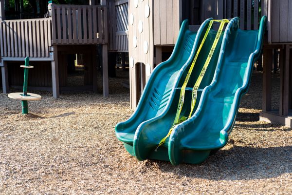 Play Area Mulch Installation in Brunswick