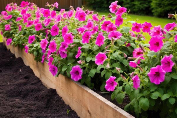 Raised Flower Bed Installation in Brunswick